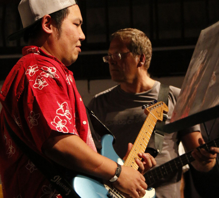 Nino onstage at ZKU